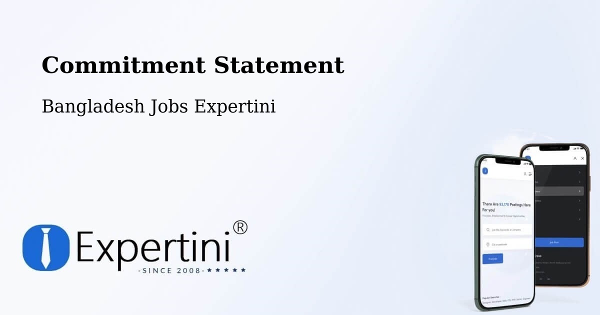 Corporate Commitment – Sātkania - Bangladesh Jobs Expertini